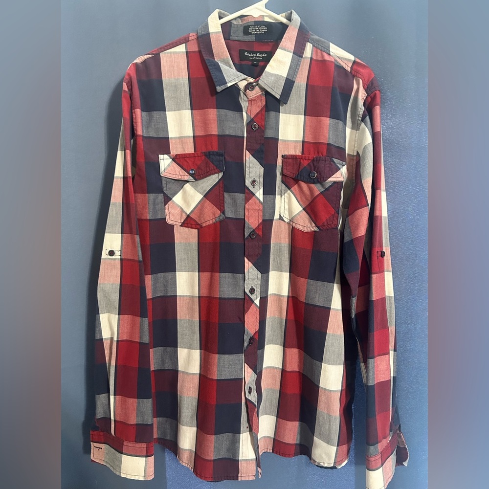 Men’s long sleeve button down